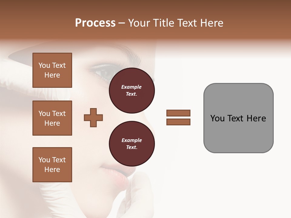 Neck Beauty Doctor PowerPoint Template