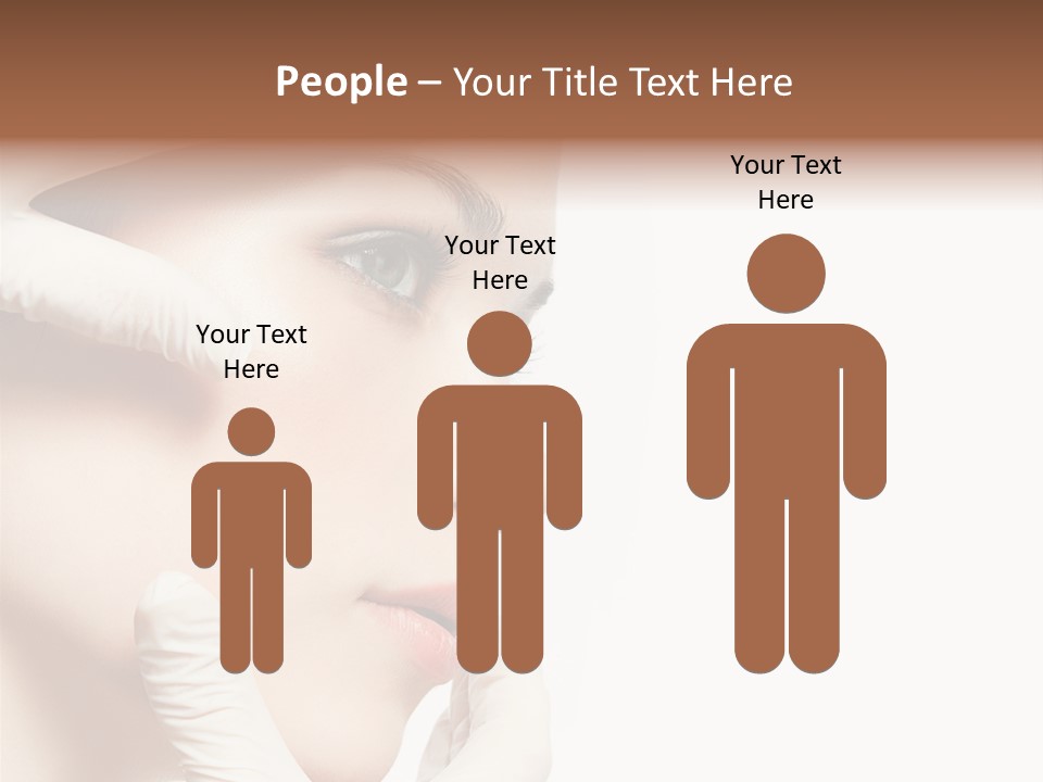 Neck Beauty Doctor PowerPoint Template