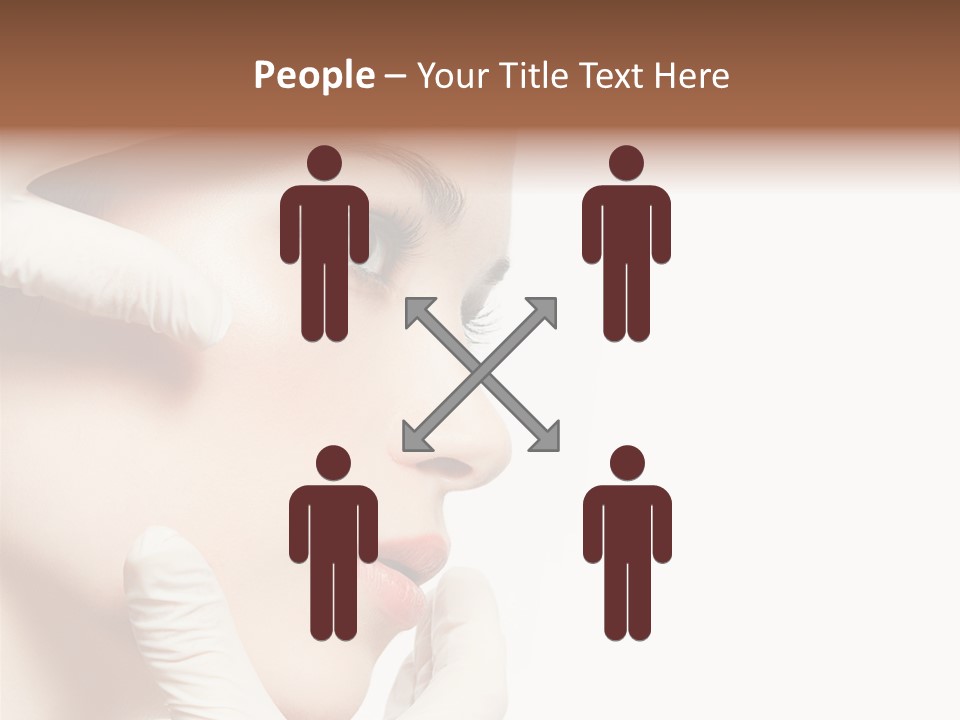 Neck Beauty Doctor PowerPoint Template