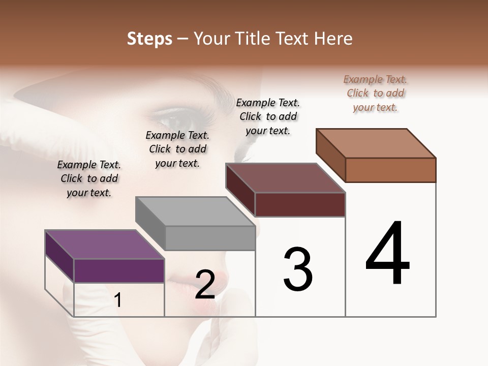 Neck Beauty Doctor PowerPoint Template