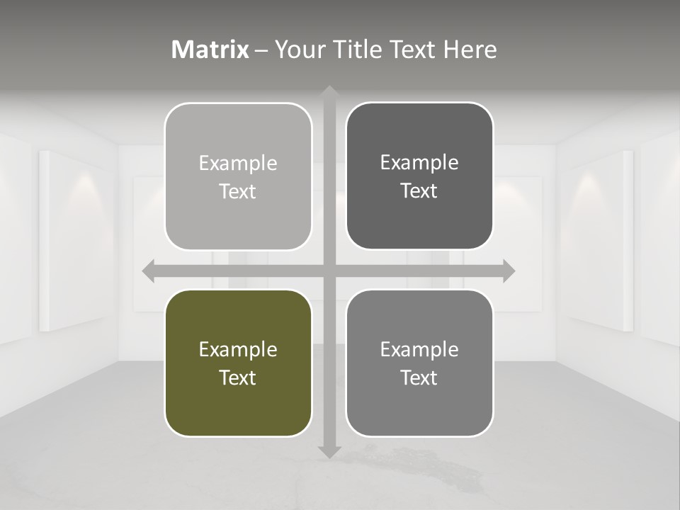 Presentation Hall Frame PowerPoint Template