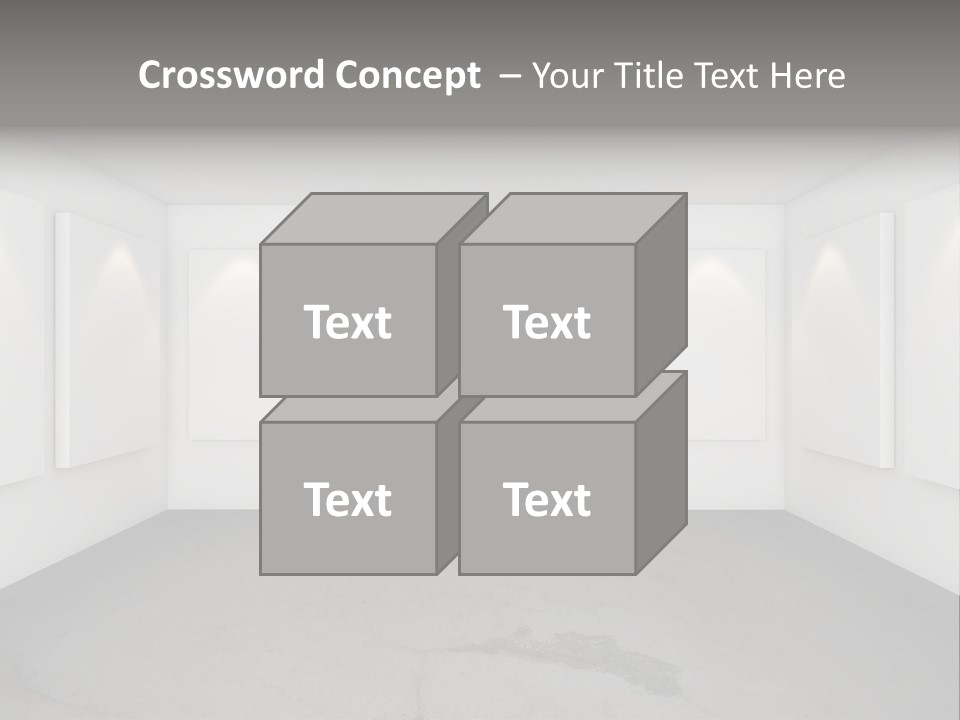 Presentation Hall Frame PowerPoint Template