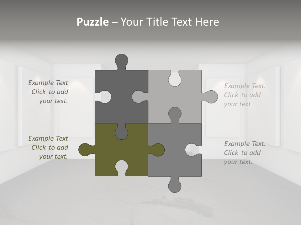 Presentation Hall Frame PowerPoint Template