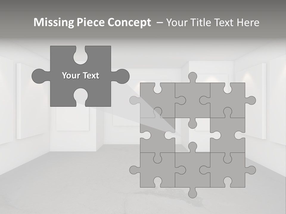 Presentation Hall Frame PowerPoint Template