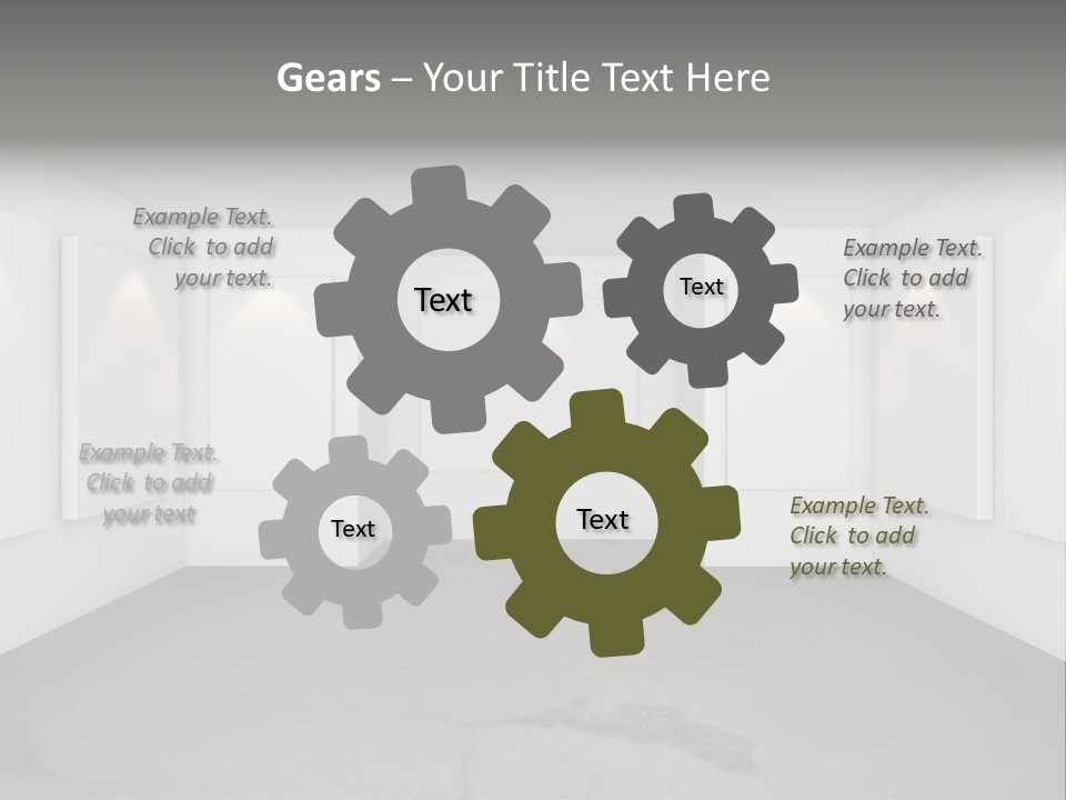 Presentation Hall Frame PowerPoint Template