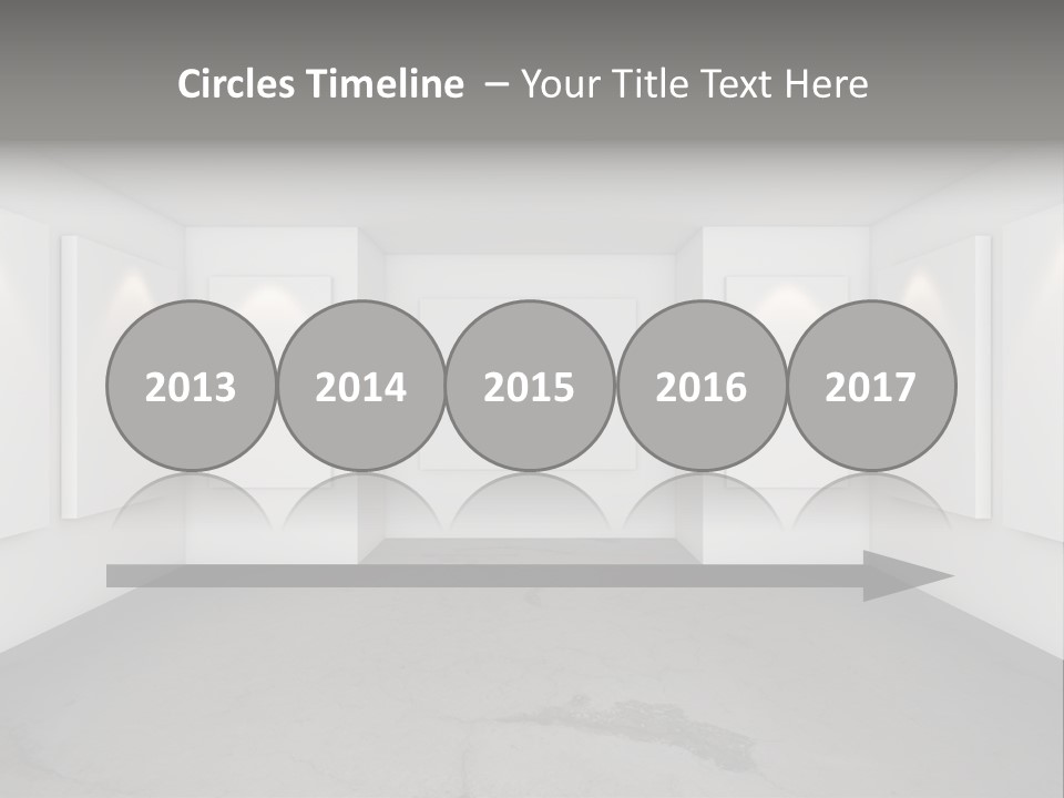 Presentation Hall Frame PowerPoint Template