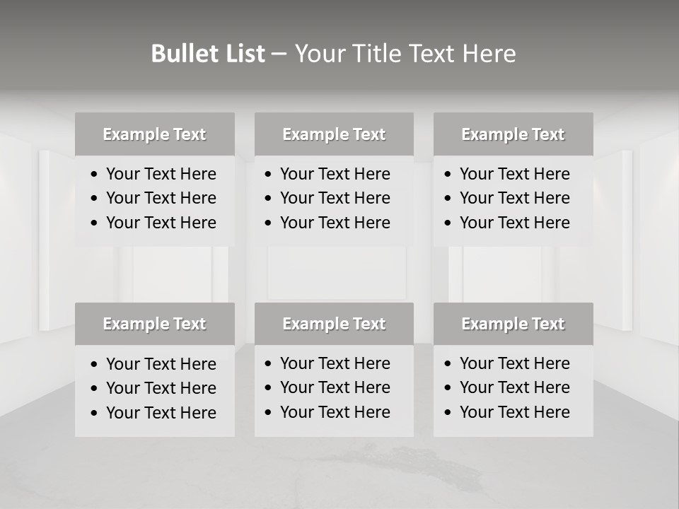 Presentation Hall Frame PowerPoint Template