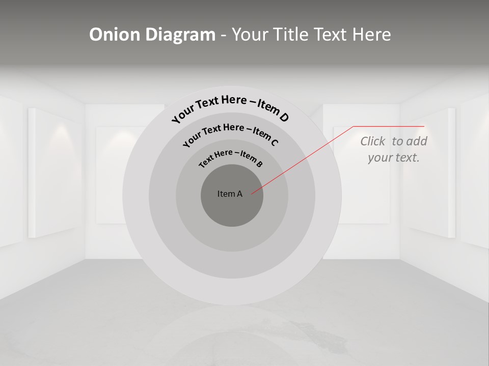 Presentation Hall Frame PowerPoint Template