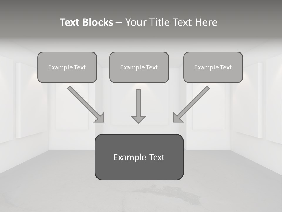Presentation Hall Frame PowerPoint Template
