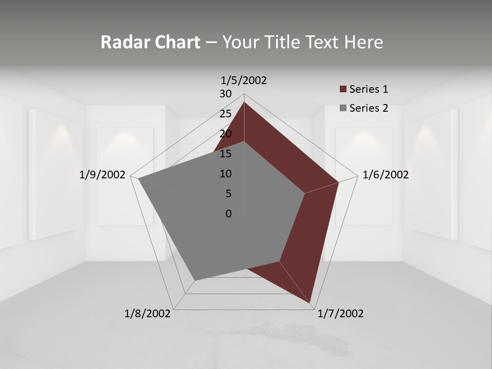 Presentation Hall Frame PowerPoint Template