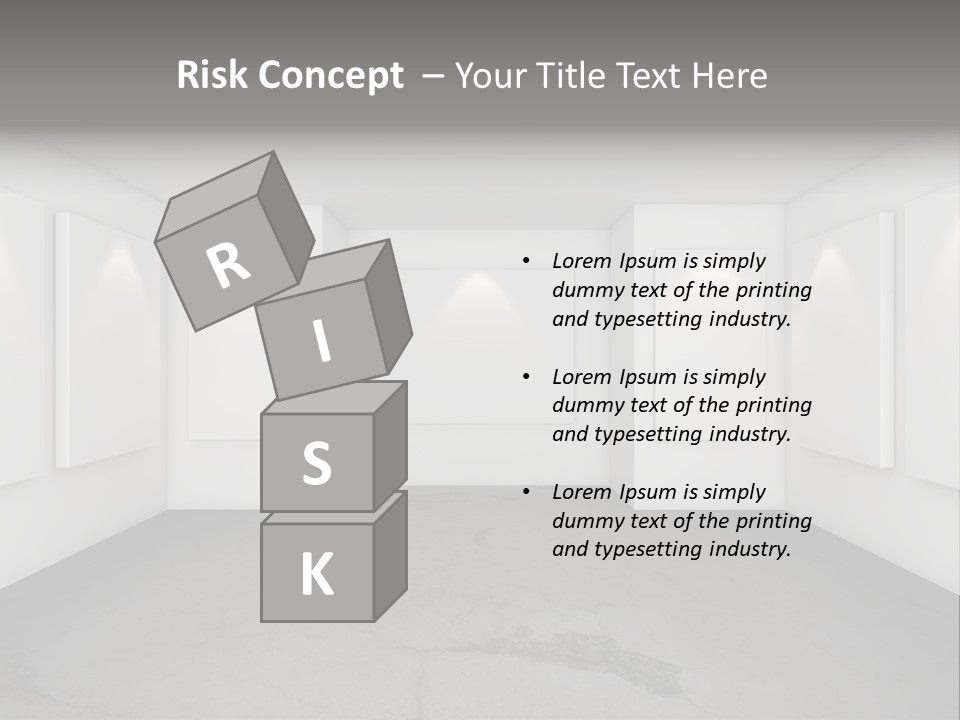 Presentation Hall Frame PowerPoint Template