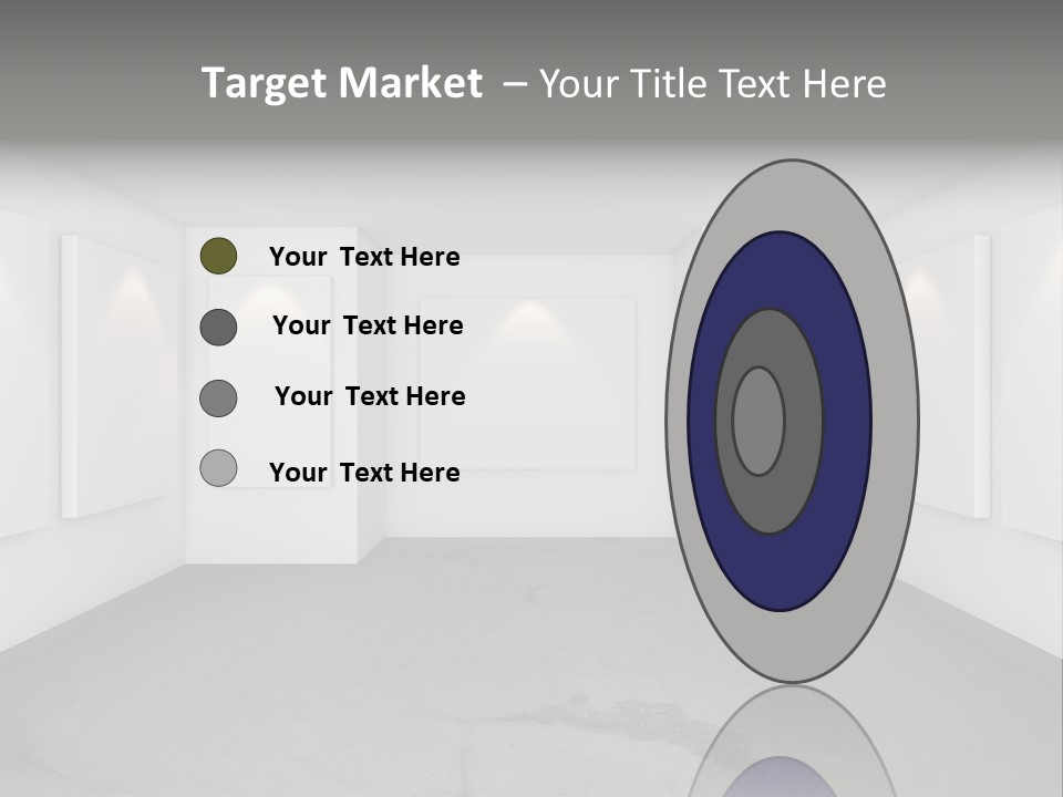 Presentation Hall Frame PowerPoint Template