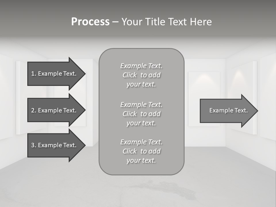 Presentation Hall Frame PowerPoint Template