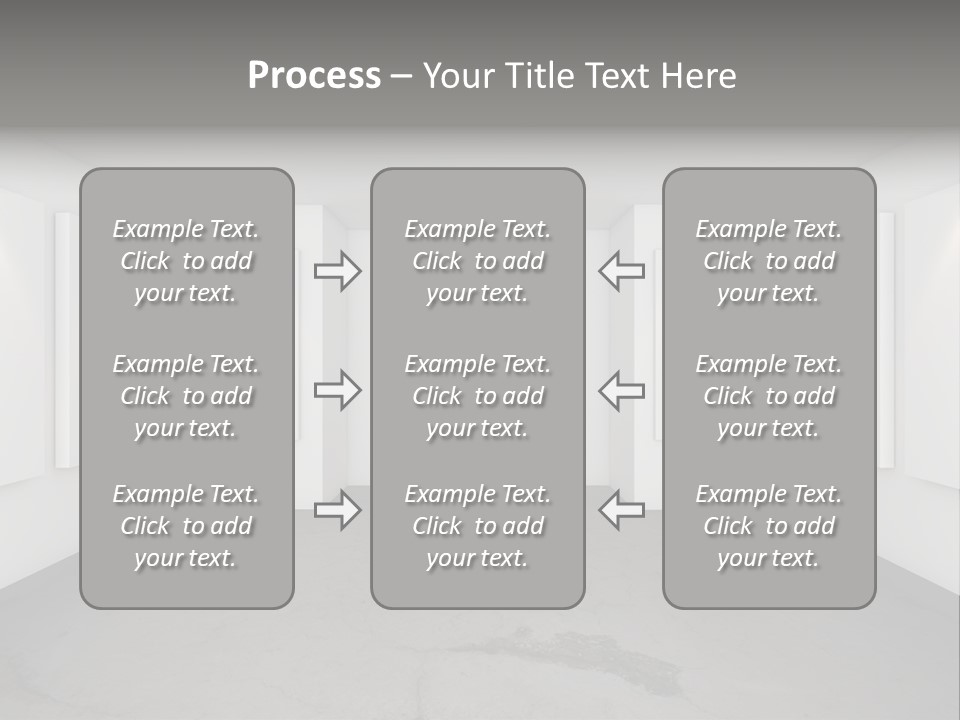 Presentation Hall Frame PowerPoint Template