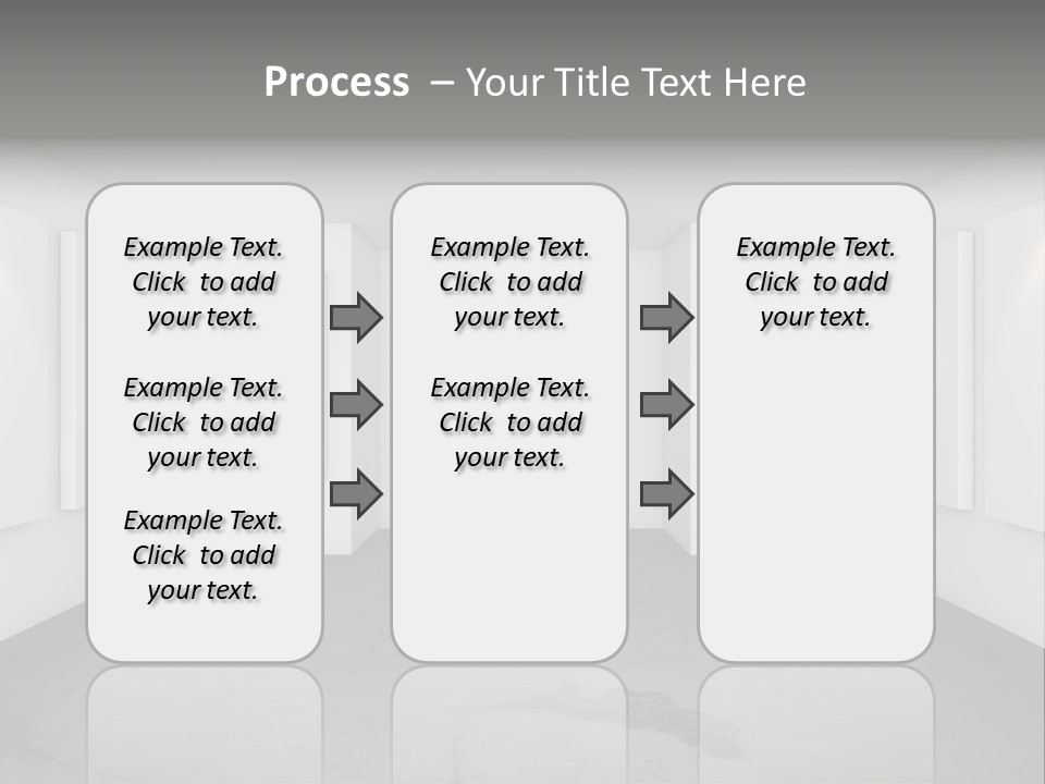 Presentation Hall Frame PowerPoint Template