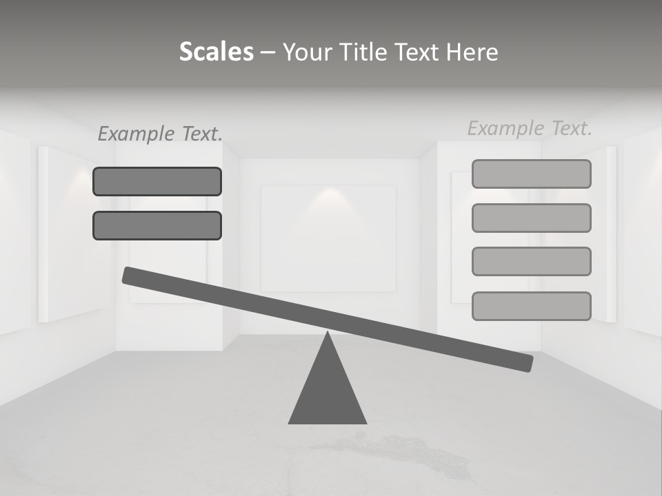 Presentation Hall Frame PowerPoint Template