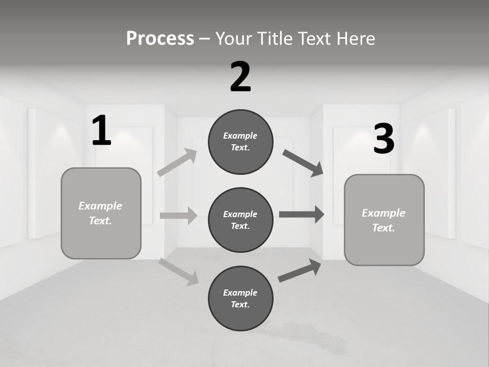 Presentation Hall Frame PowerPoint Template