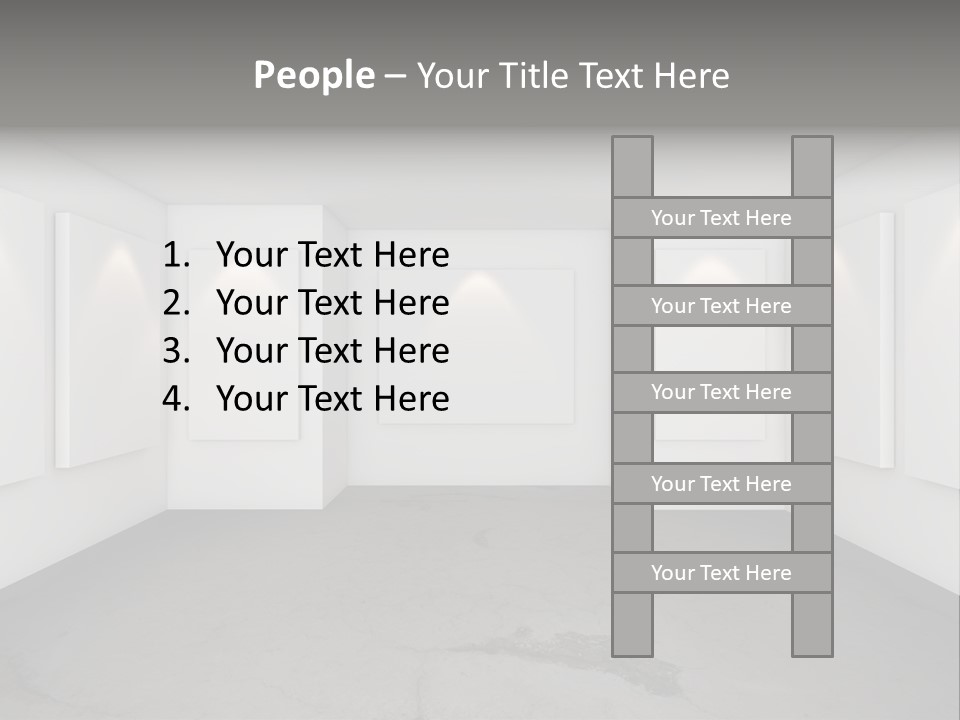 Presentation Hall Frame PowerPoint Template