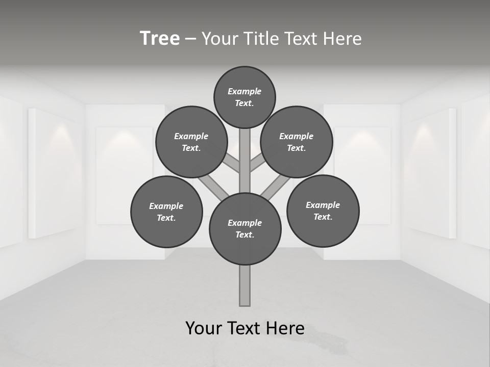 Presentation Hall Frame PowerPoint Template