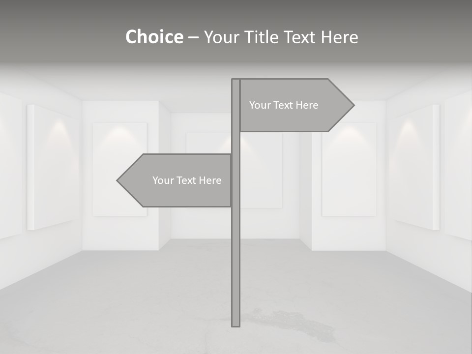 Presentation Hall Frame PowerPoint Template