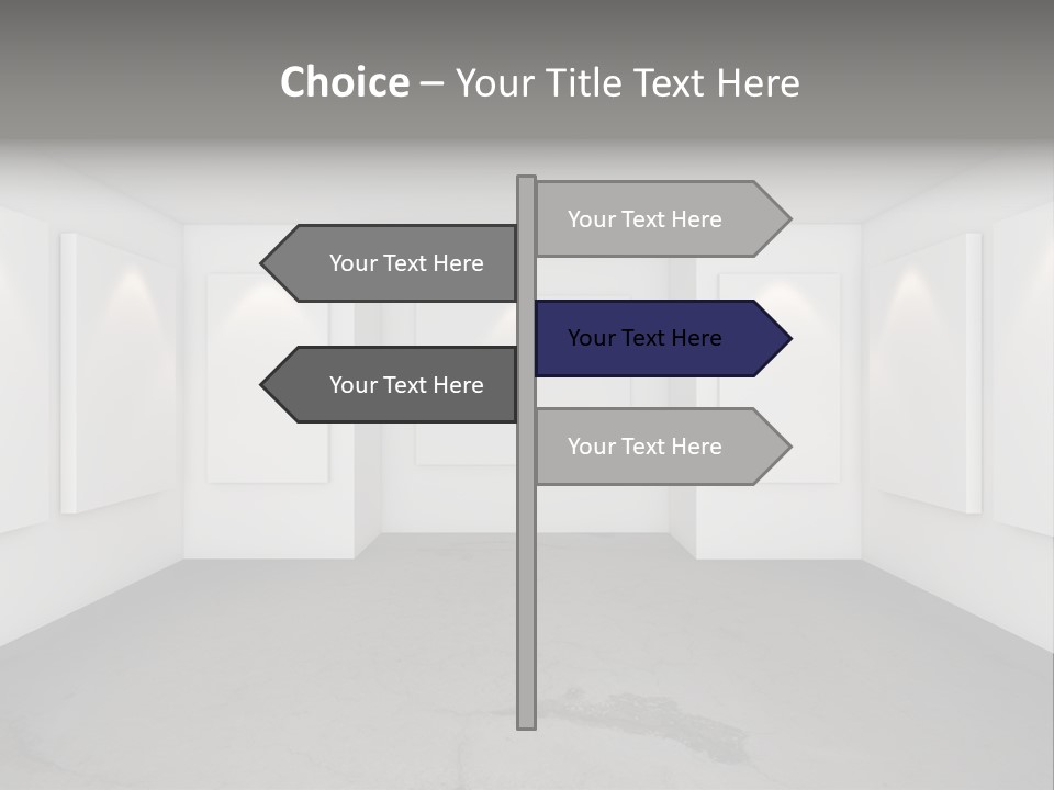 Presentation Hall Frame PowerPoint Template