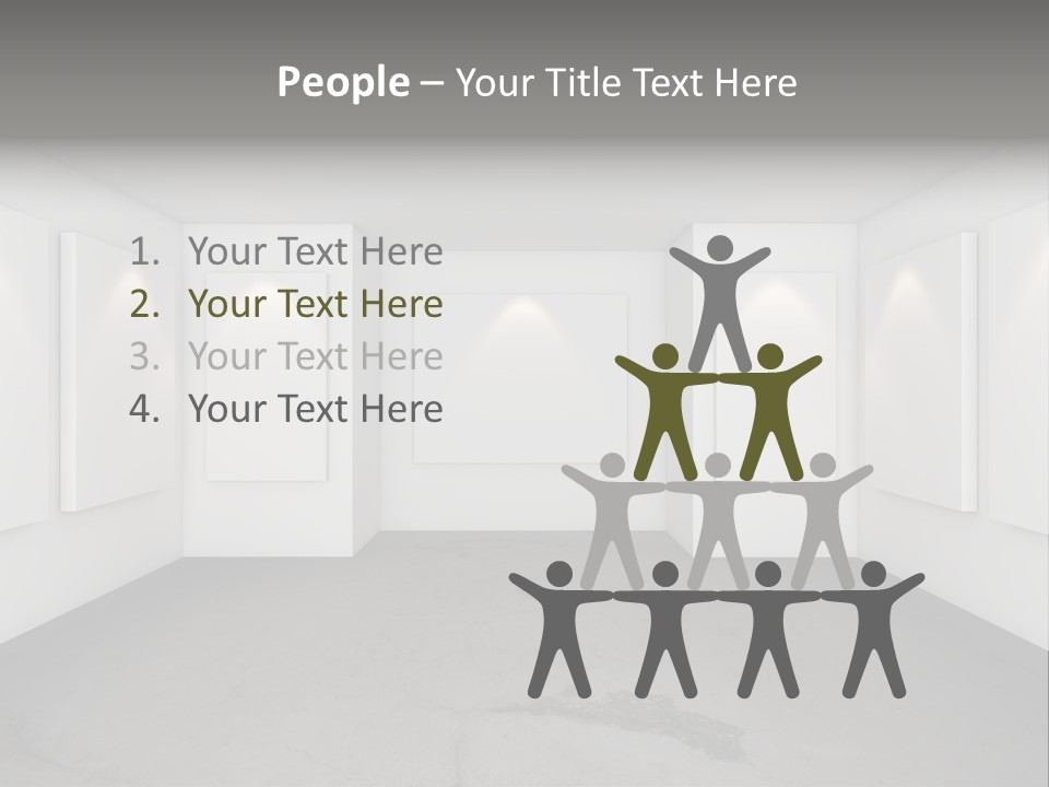 Presentation Hall Frame PowerPoint Template