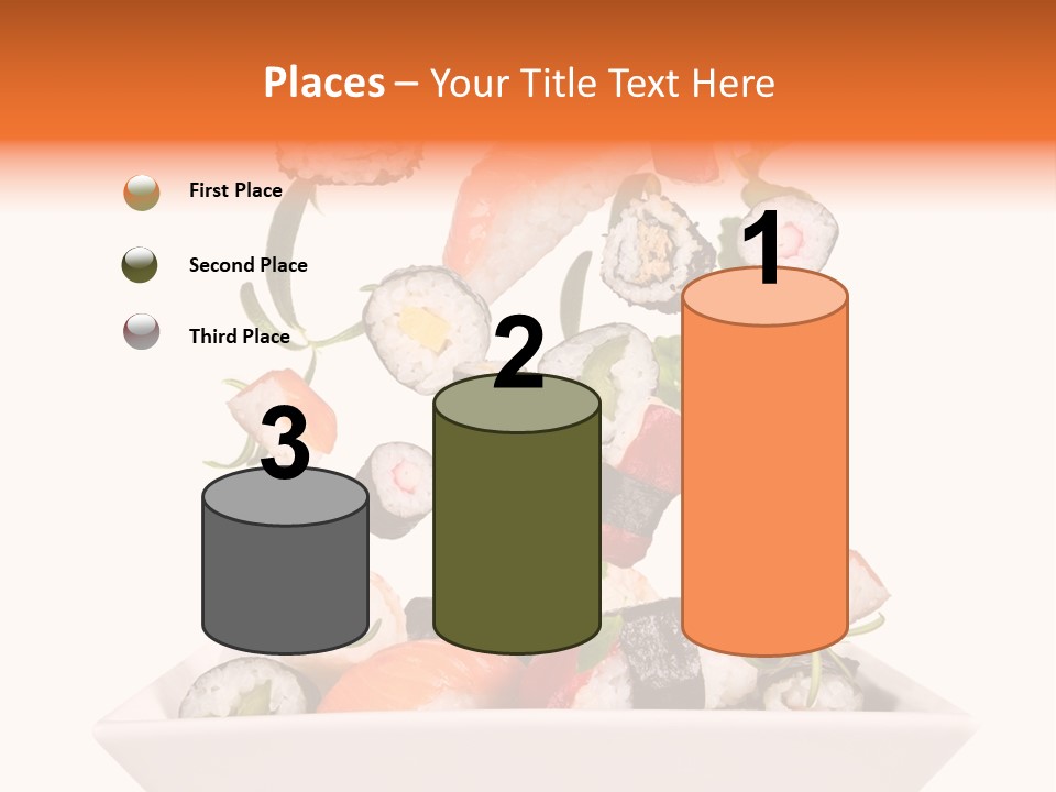 Appetizer Raw Food PowerPoint Template