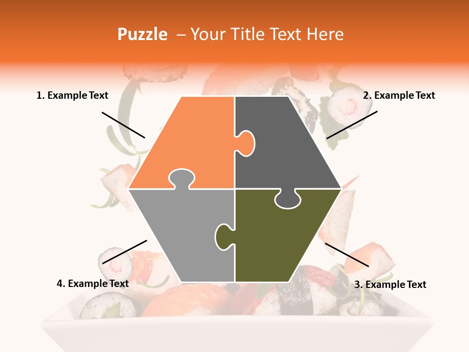 Appetizer Raw Food PowerPoint Template