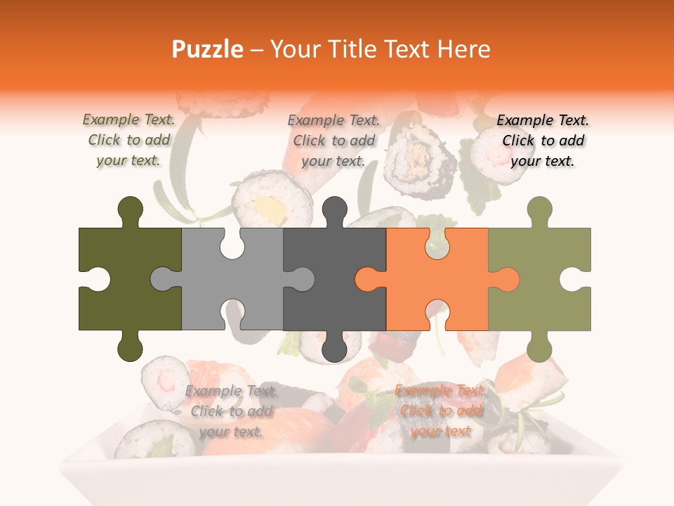 Appetizer Raw Food PowerPoint Template