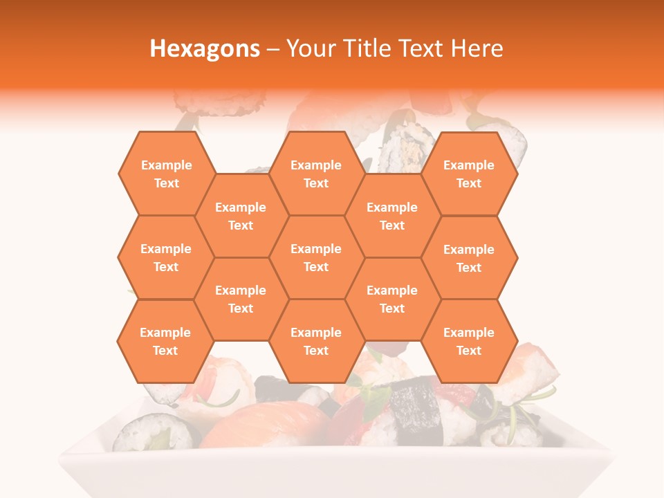 Appetizer Raw Food PowerPoint Template