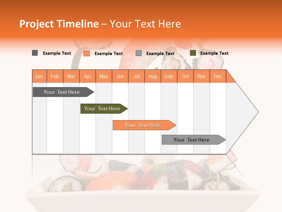 Appetizer Raw Food PowerPoint Template