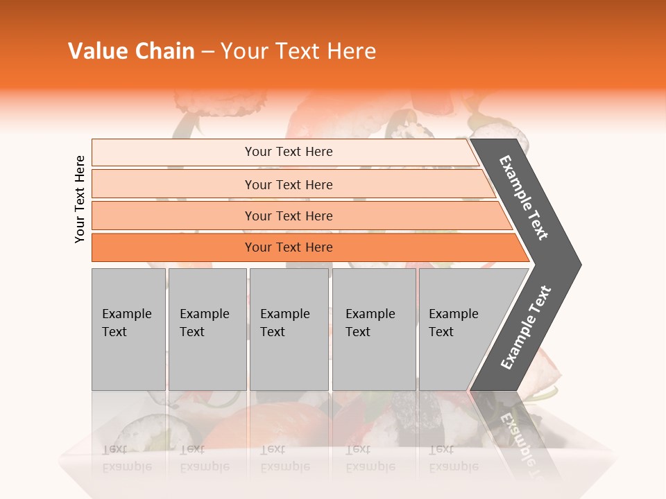 Appetizer Raw Food PowerPoint Template