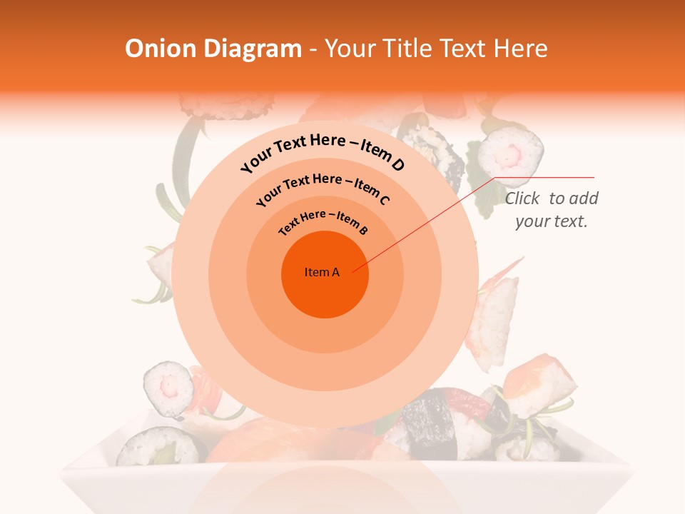 Appetizer Raw Food PowerPoint Template