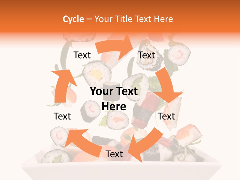 Appetizer Raw Food PowerPoint Template