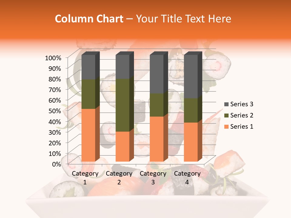 Appetizer Raw Food PowerPoint Template