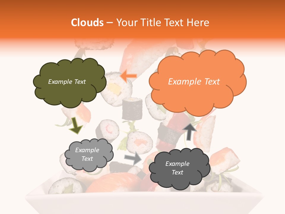 Appetizer Raw Food PowerPoint Template