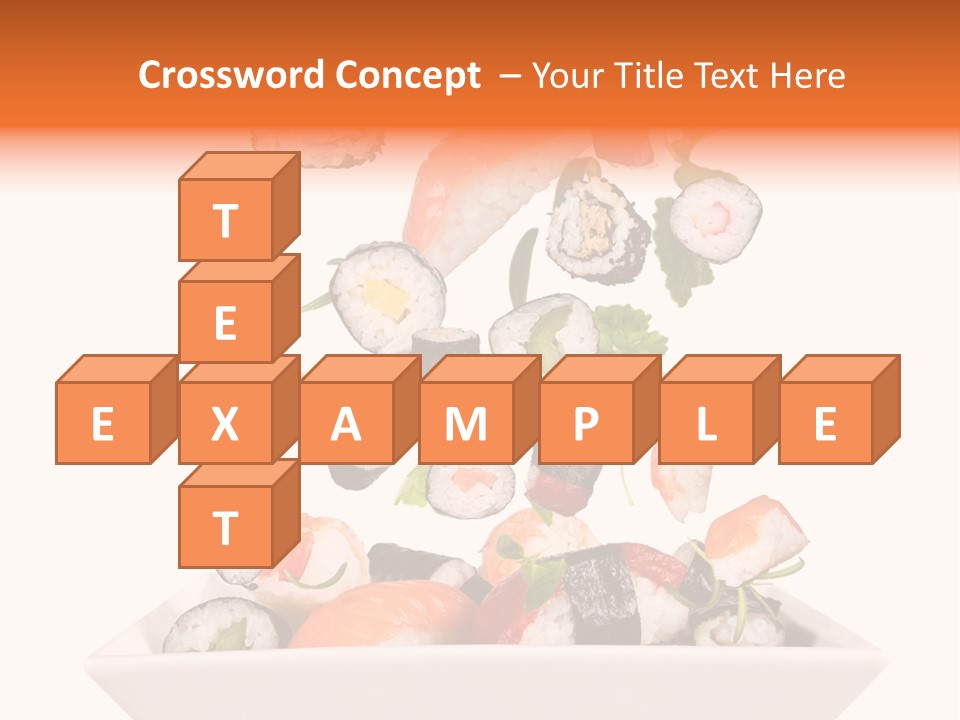 Appetizer Raw Food PowerPoint Template