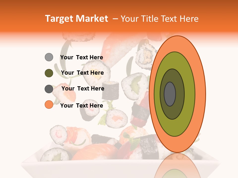 Appetizer Raw Food PowerPoint Template