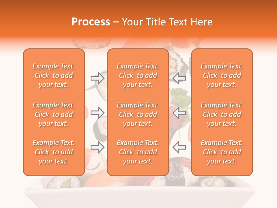 Appetizer Raw Food PowerPoint Template