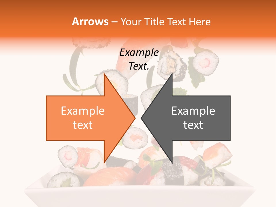 Appetizer Raw Food PowerPoint Template