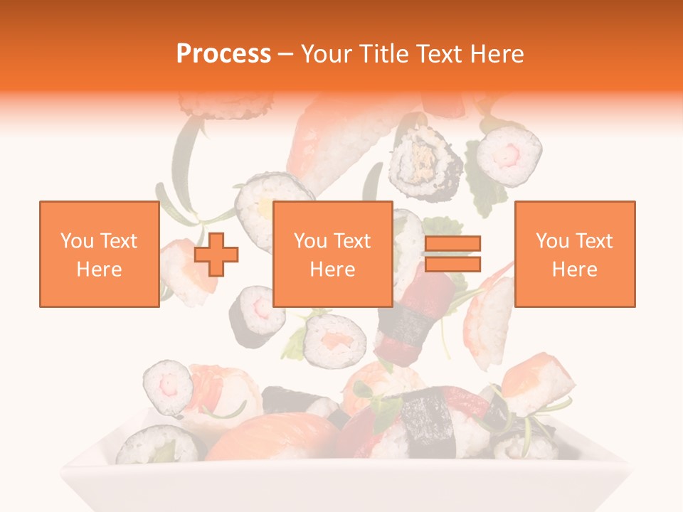 Appetizer Raw Food PowerPoint Template