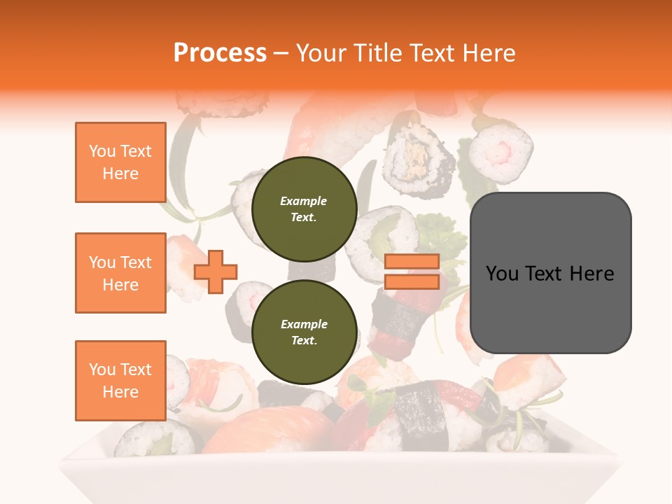 Appetizer Raw Food PowerPoint Template