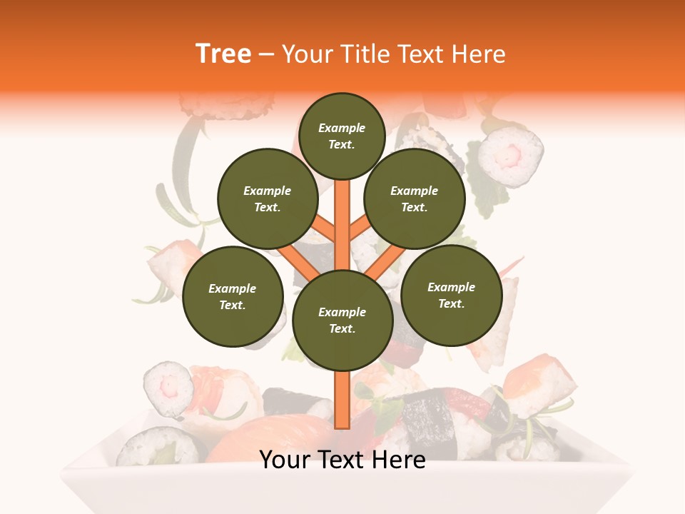 Appetizer Raw Food PowerPoint Template