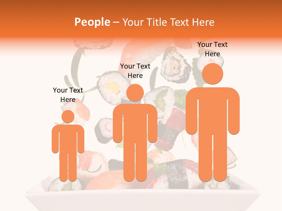 Appetizer Raw Food PowerPoint Template