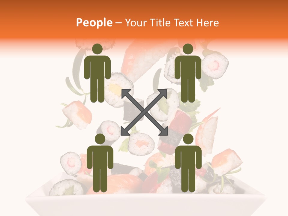 Appetizer Raw Food PowerPoint Template