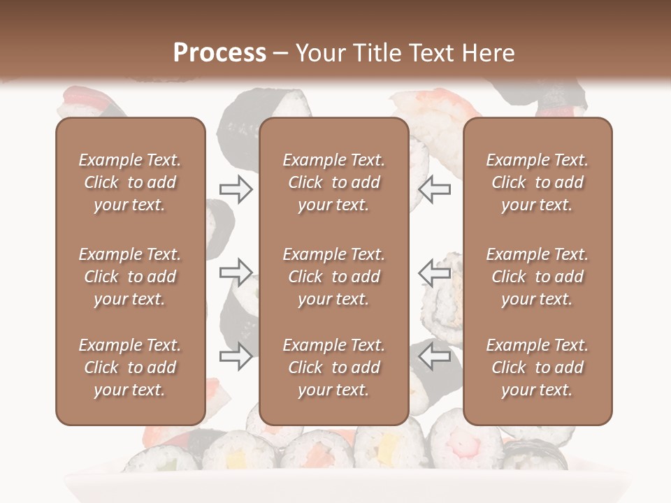 Caviar California Supper PowerPoint Template