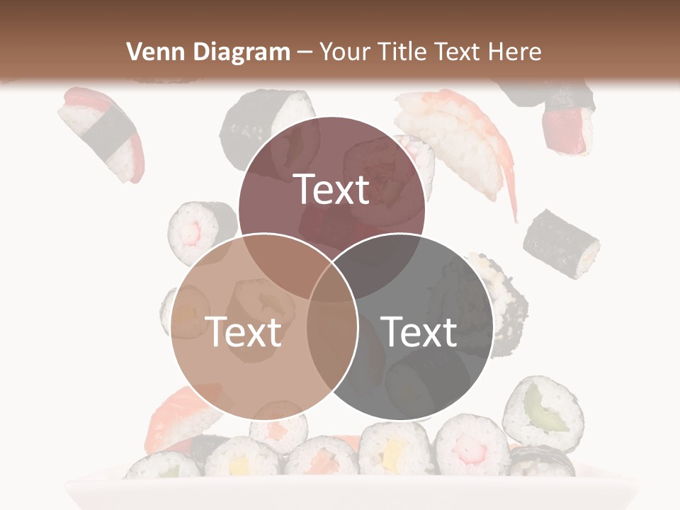 Caviar California Supper PowerPoint Template