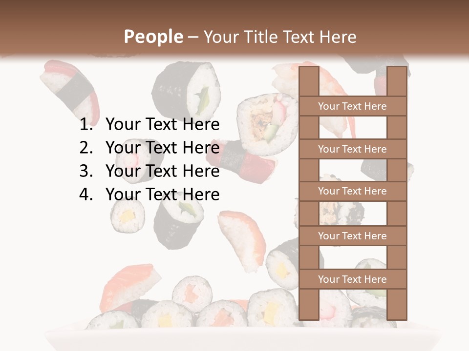 Caviar California Supper PowerPoint Template