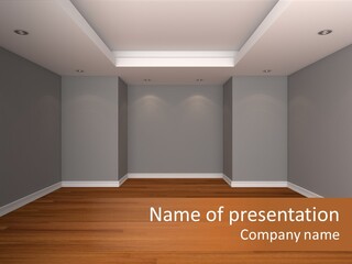 Ceiling Meeting Inside PowerPoint Template