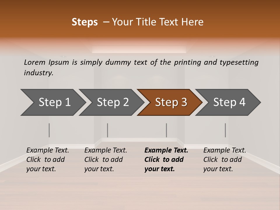 Ceiling Meeting Inside PowerPoint Template
